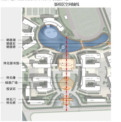 广东仲元中学第二校区开工建设,新校区太美了!