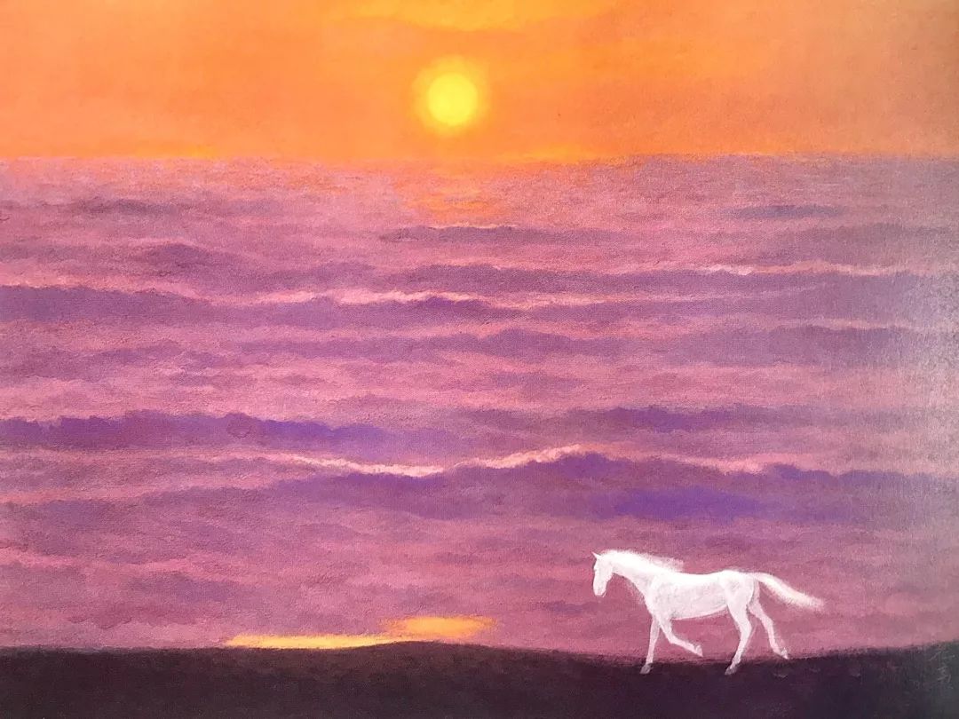 与风景对话,在奉博邂逅东山魁夷画中的白马与汪芜生的水墨山水
