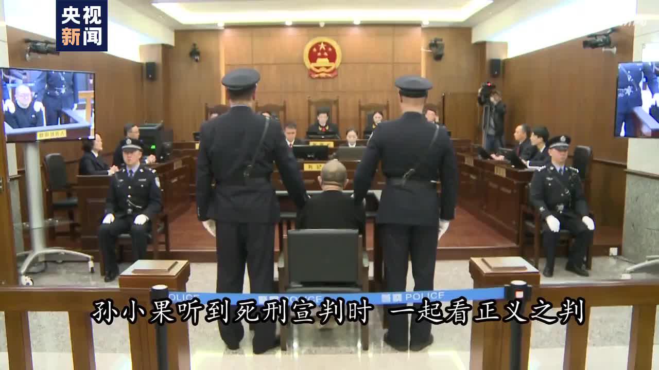 视频-孙小果再审案宣判 决定执行死刑