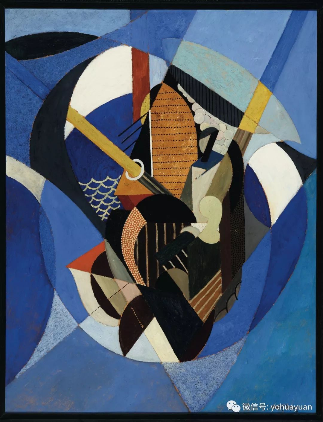绘画欣赏——albert·gleizes_立体派