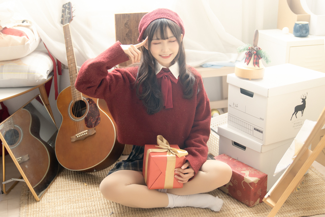 圣诞节的室内私房jk小姐姐 by a7r4 2470gm