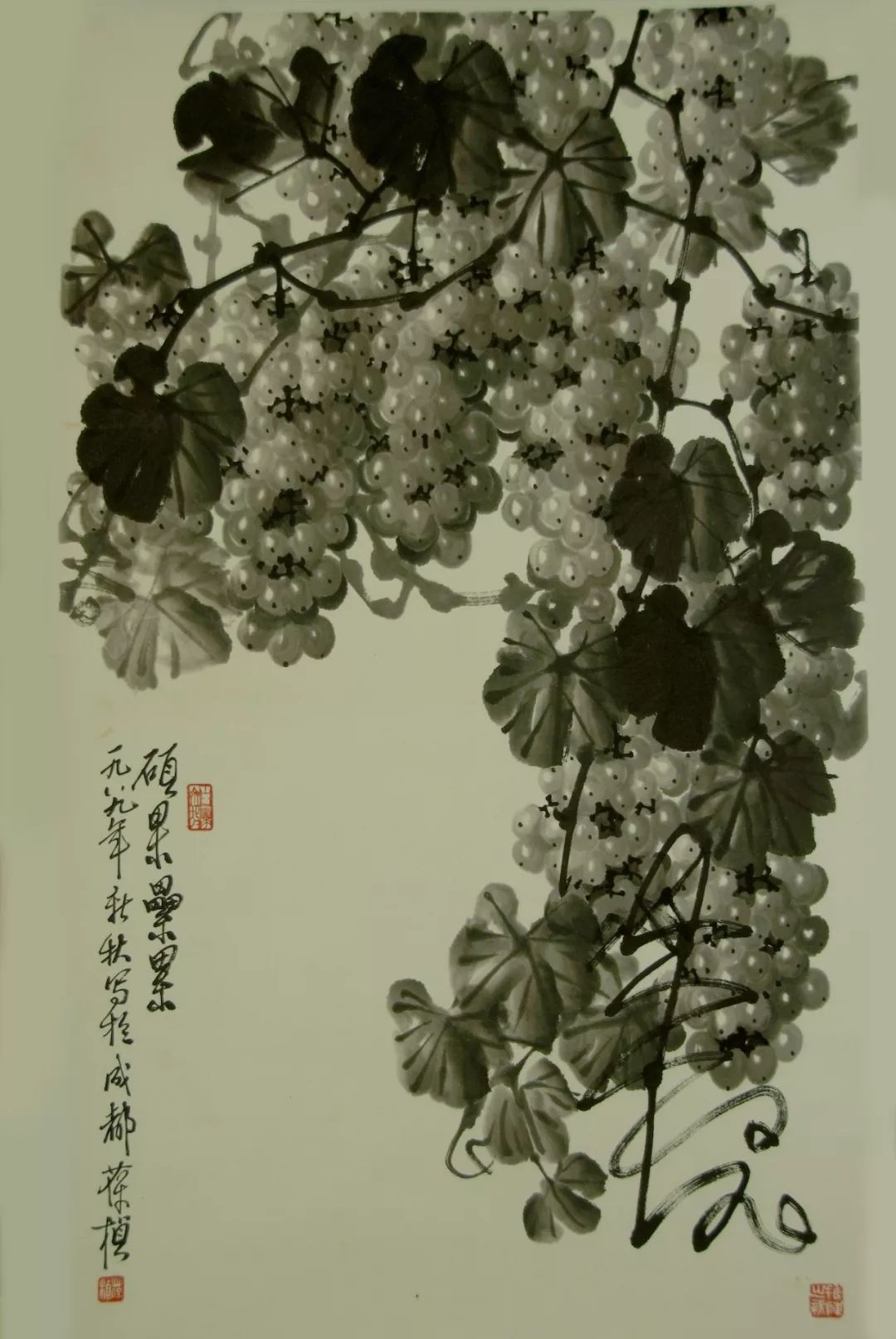 絵画 蘇葆楨 墨葡萄 水墨画 額装 中国美術 骨董品 美術品 楽天市場】水墨画 水墨画集 中国画集 墨彩画 絵手紙 日本画 美術画集