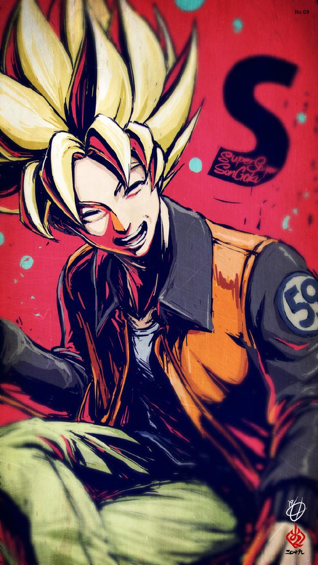 不一样的画风的龙珠人物集18号依旧漂亮