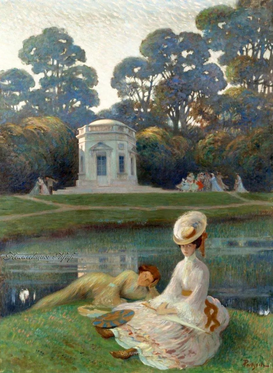 师从古斯塔夫莫罗瑞士画家gustavepoetzsch