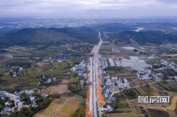 期待双沙路初具雏形全长262公里柳州北大门交通更完善