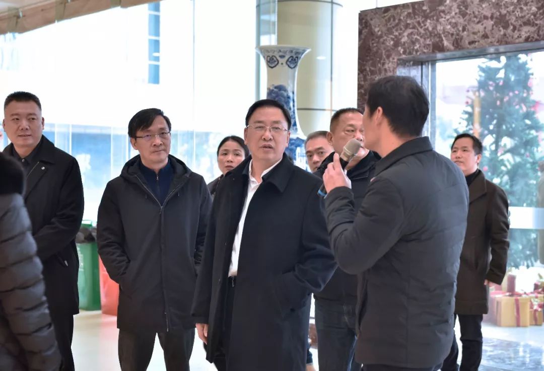 共享长沙蓝美丽新麓谷长沙市副市长谭勇一行莅临威胜集团考察