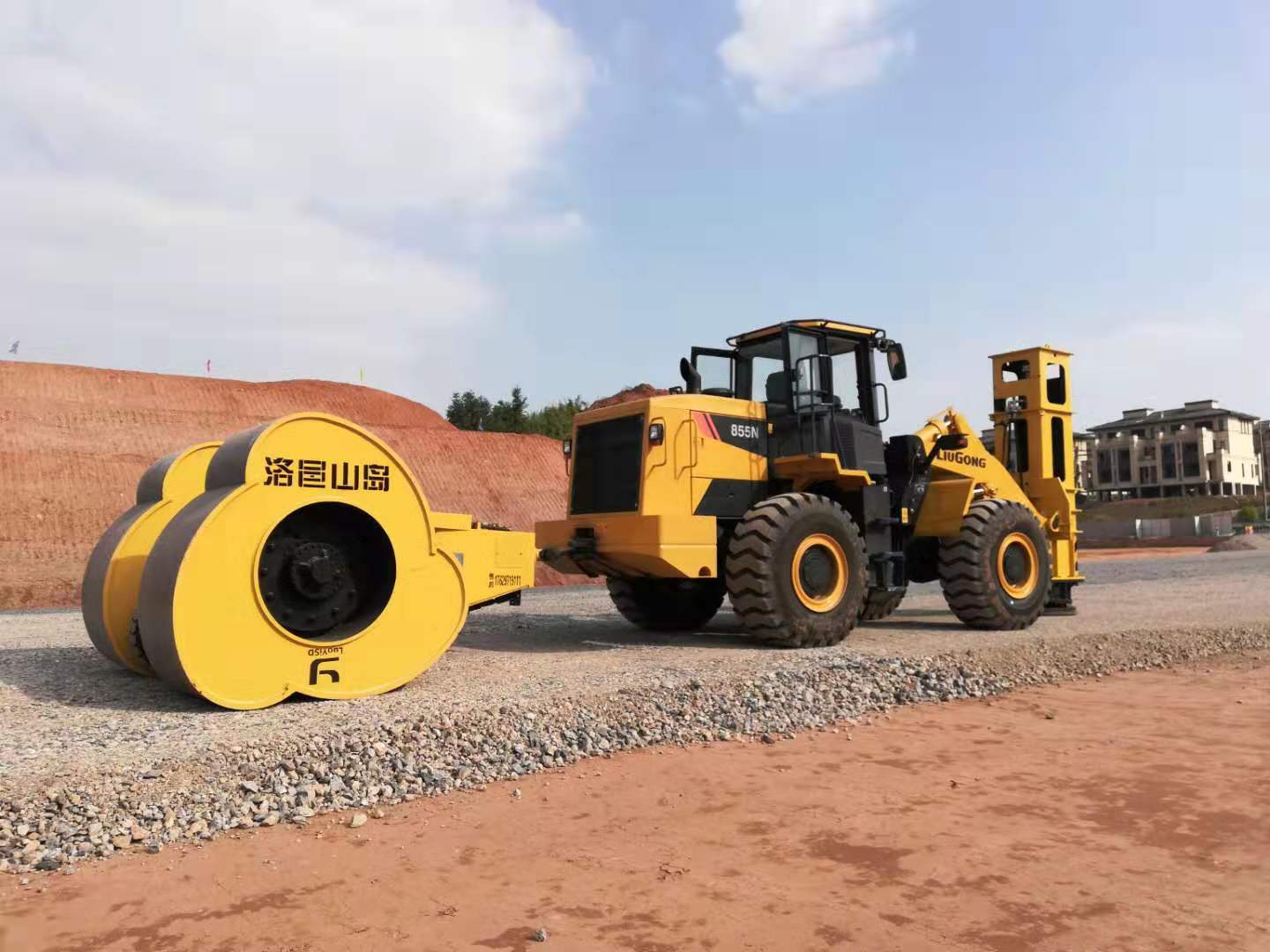 洛阳冲击压路机施工的个人展示页