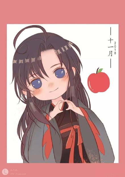原创魔道:蓝湛苹果分你一半!平安夜形象大使小苹果仓皇逃命
