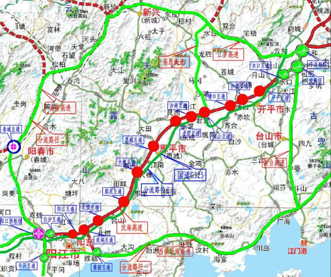 沈海高速全程路线图图片