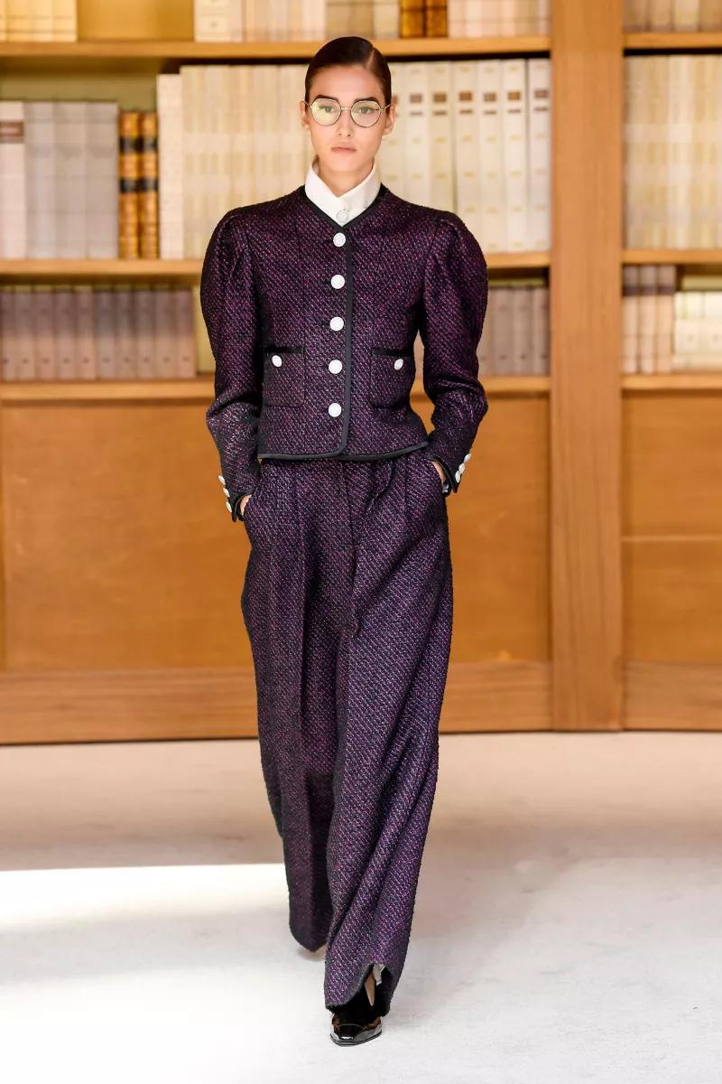 香奈儿chanel2020秋冬高定时装秀