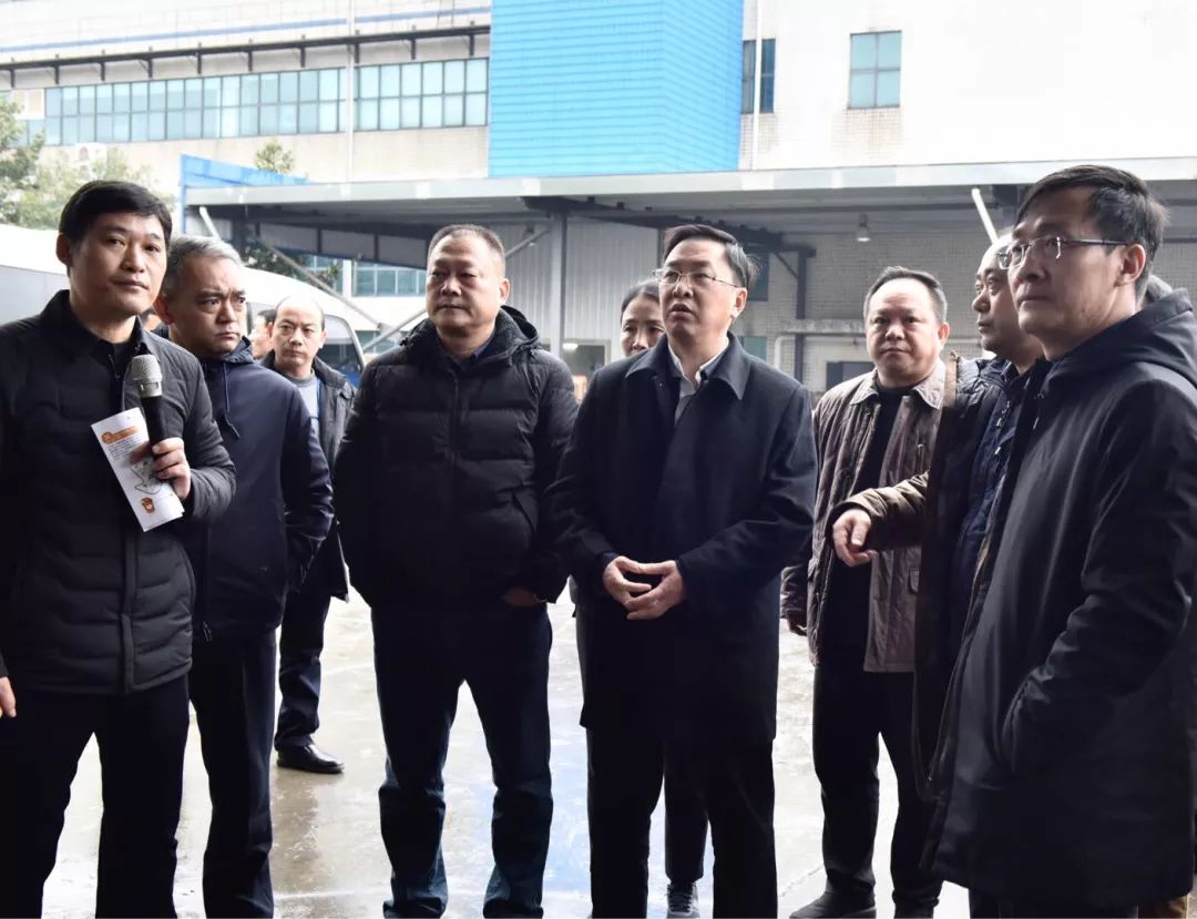共享长沙蓝美丽新麓谷长沙市副市长谭勇一行莅临威胜集团考察
