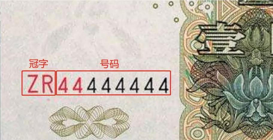 冷门藏识:各套人民币补号鲜为人知的规律要点_冠号