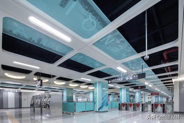 ja打造科幻感轨道交通空间设计丨深圳地铁5号线二期工程