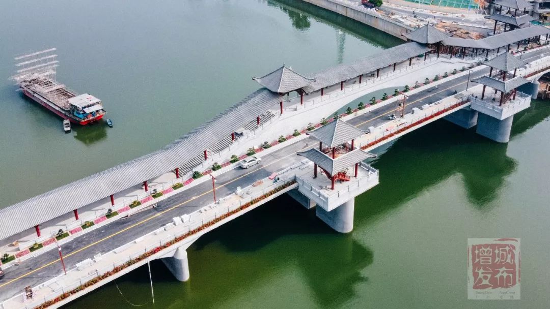 增江上又多一处靓丽打卡点新东门桥计划元旦前通行