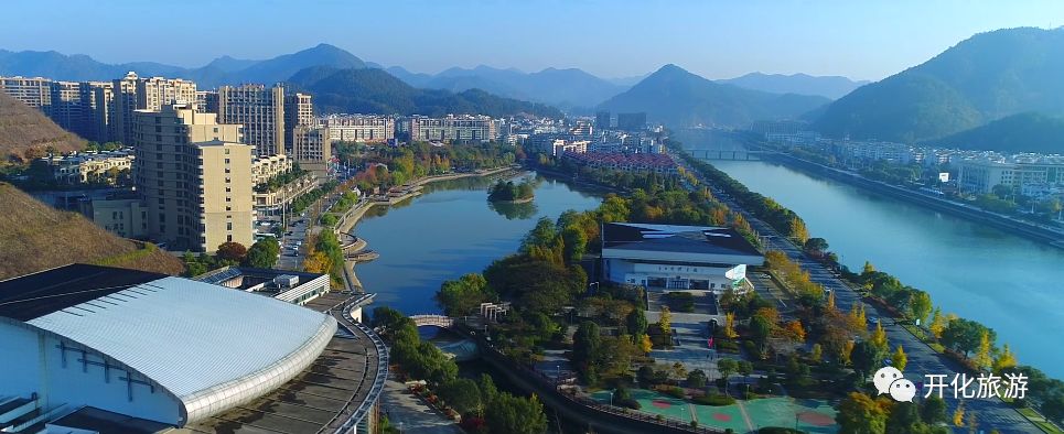 这意味着,以后,全国各地的游客,进入开化县城就等于进入了一处宜居,宜
