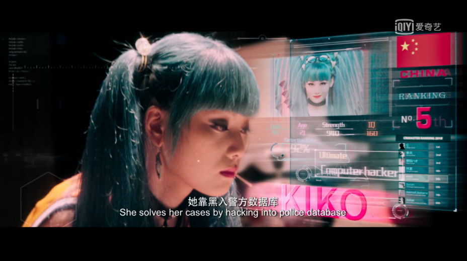 榜上的一些人物已经悉数登上,比如黑客少女kiko,自恋的日本侦探野田昊