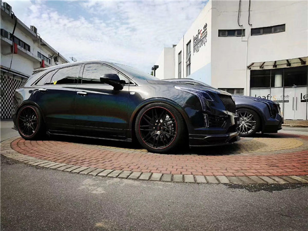 airbft李洋分享凯迪拉克xt5与xt4改装底盘升降效果