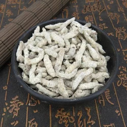 僵蚕,蝉蜕,芦根,白茅根,葛根,板蓝根,山豆根,桔梗,藿香,红花,大黄