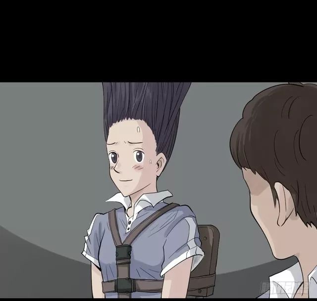 一篇可以倒过来看的漫画《颠倒世界》,不信试试