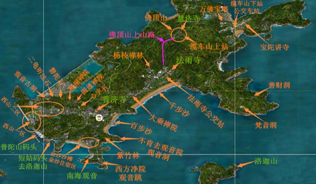 浙江舟山好去处参禅踩沙这才是普陀山该有的样子