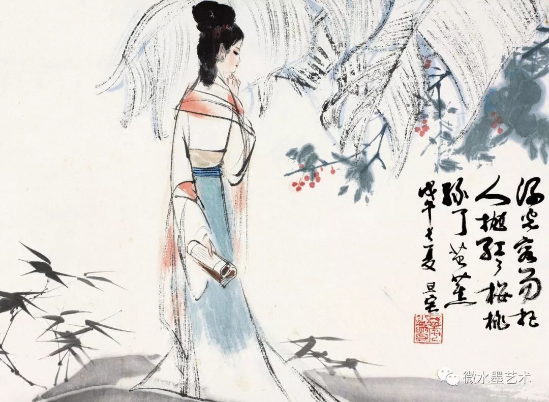 大师笔下女人婀娜背影谁好看