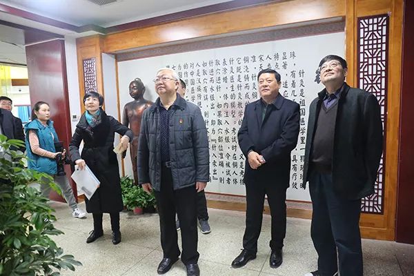 河南省中医院朱光副院长一行莅临商丘市中医院考察规培基地建设工作