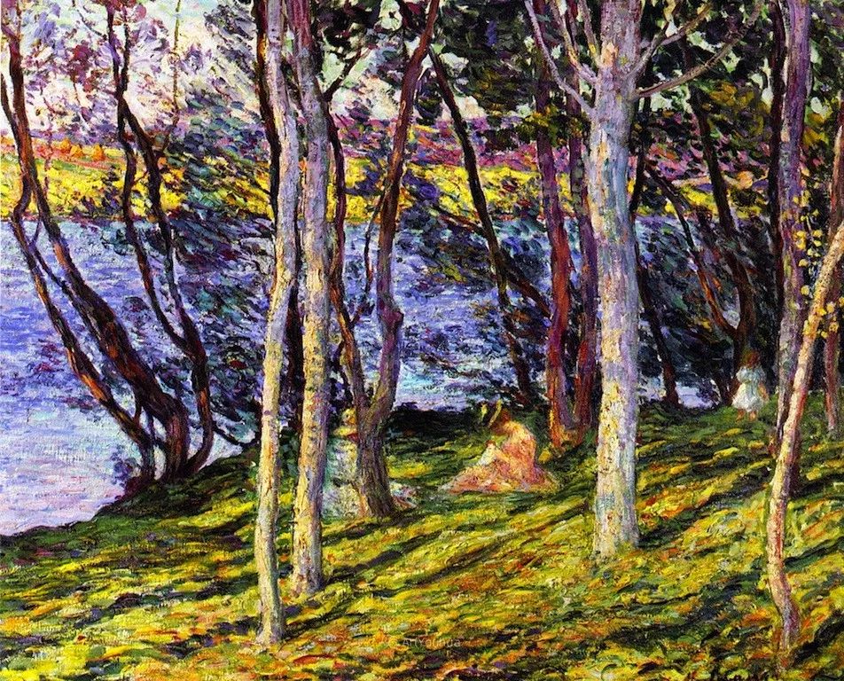 风景篇法国后印象派画家henrilebasque