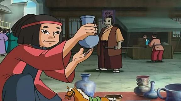 围棋少年黑木跟佐佐木来到中国了黑木对中国的一切都很好奇