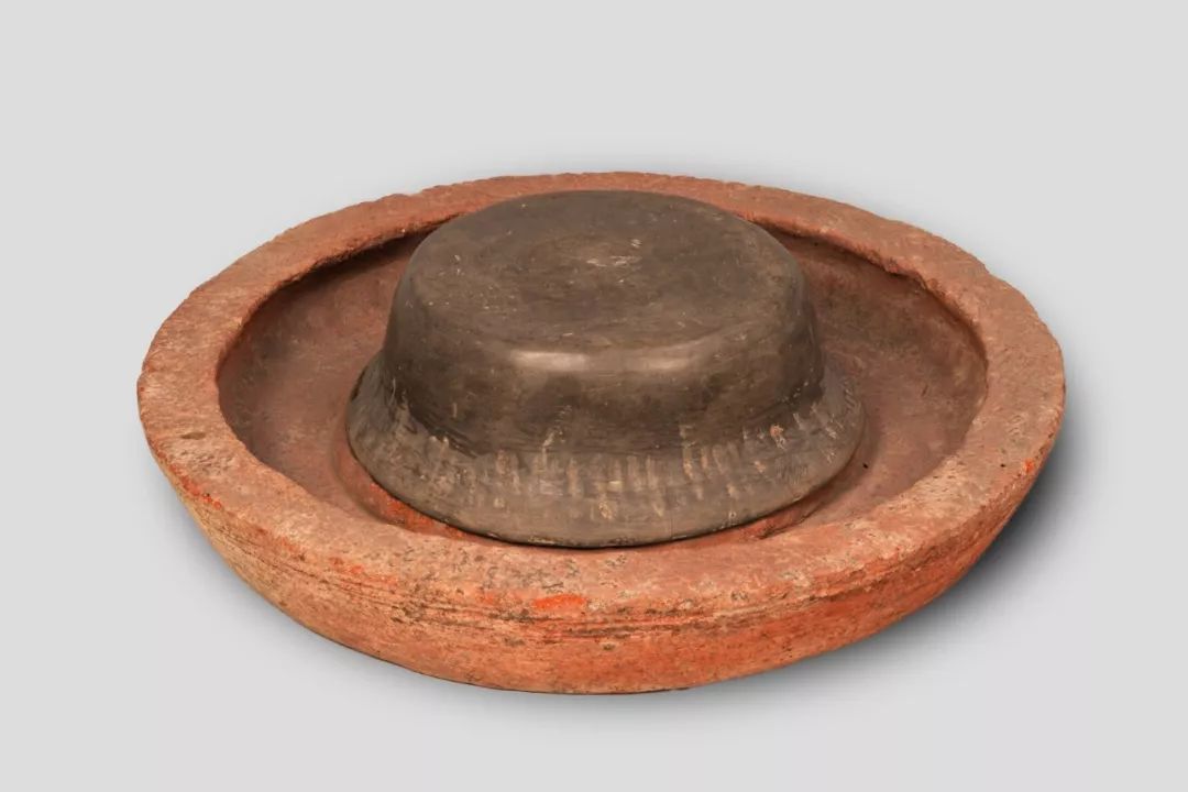 古代制陶转盘图片