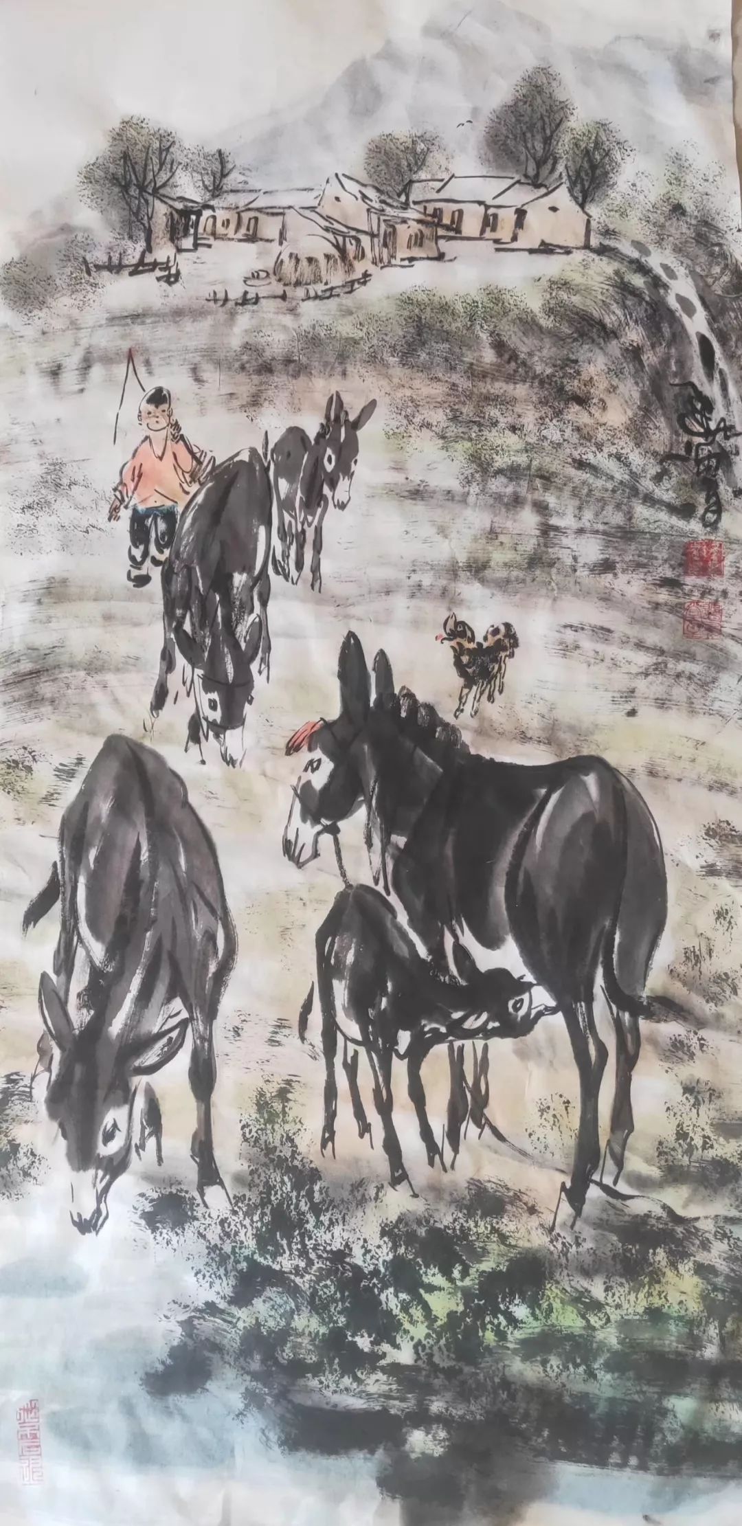 画讯中国驴痴马胄国画工作室入驻庆阳