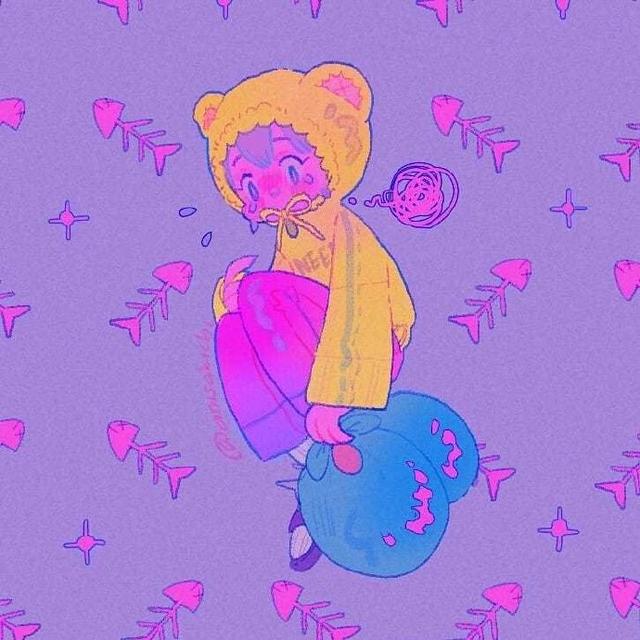 配色惊艳大胆!这名画师独特的蒸汽波画风让人回想起80年代