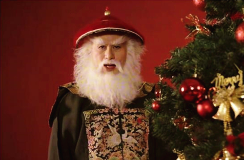 又狠又萌的鳌拜老爷子给您带来圣诞祝福啦