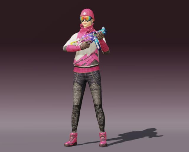 玩家化身冰火使者,《和平精英》ss5赛季手册奖励太诱人