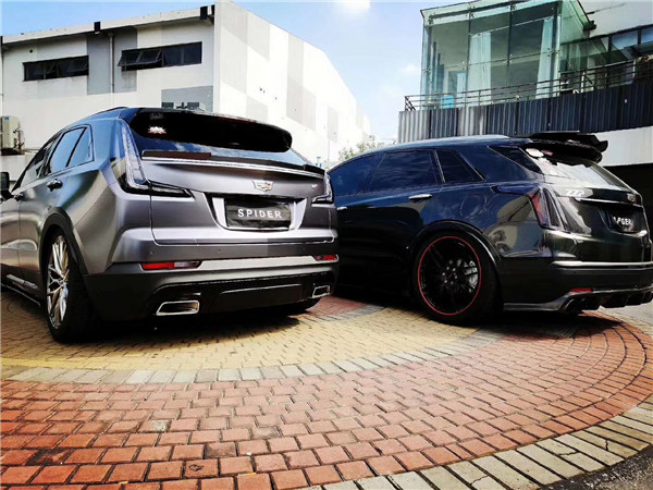 airbft李洋分享凯迪拉克xt5与xt4改装底盘升降效果