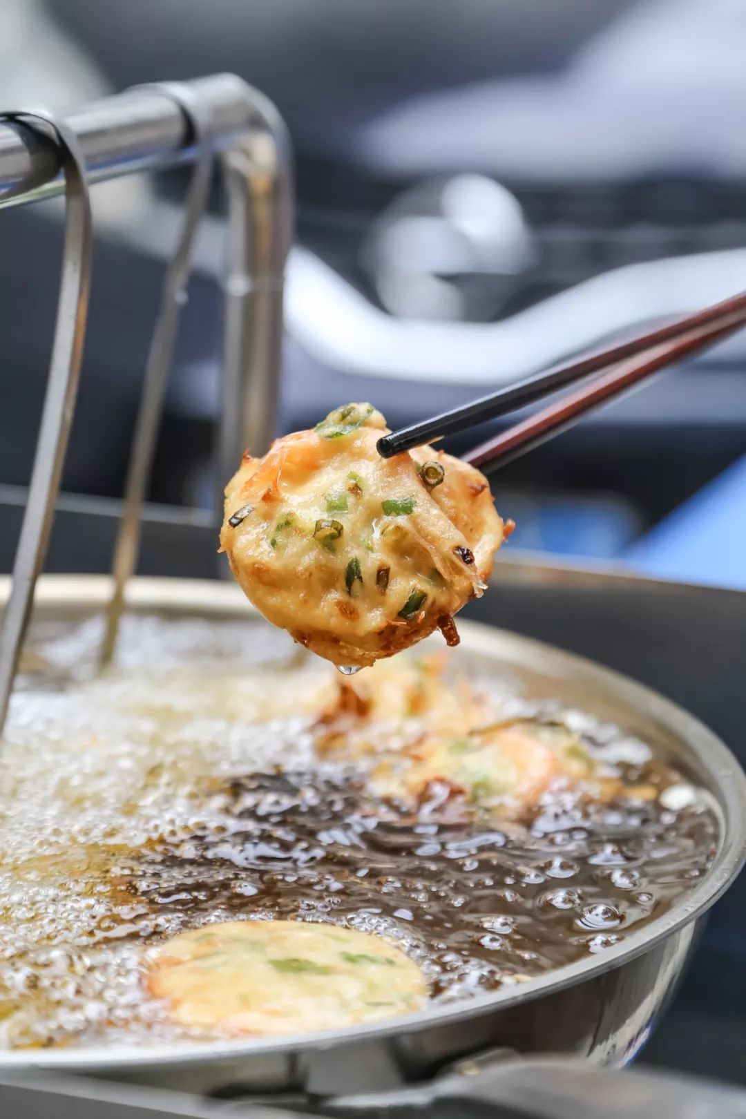 "斗门虾堆"是凸显"虾"特色的茶果.