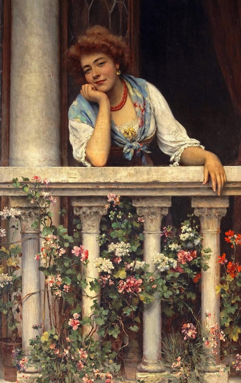 19世纪欧洲的平民生活——意大利著名画家尤金·布拉斯