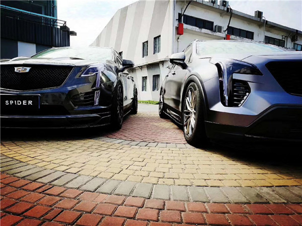 airbft李洋分享凯迪拉克xt5与xt4改装底盘升降效果