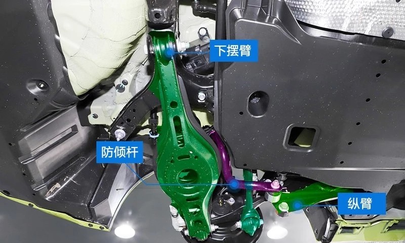 广汽丰田新雷凌底盘解析杭州华力汽修学校