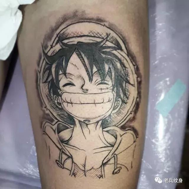 纹身素材第海贼王
