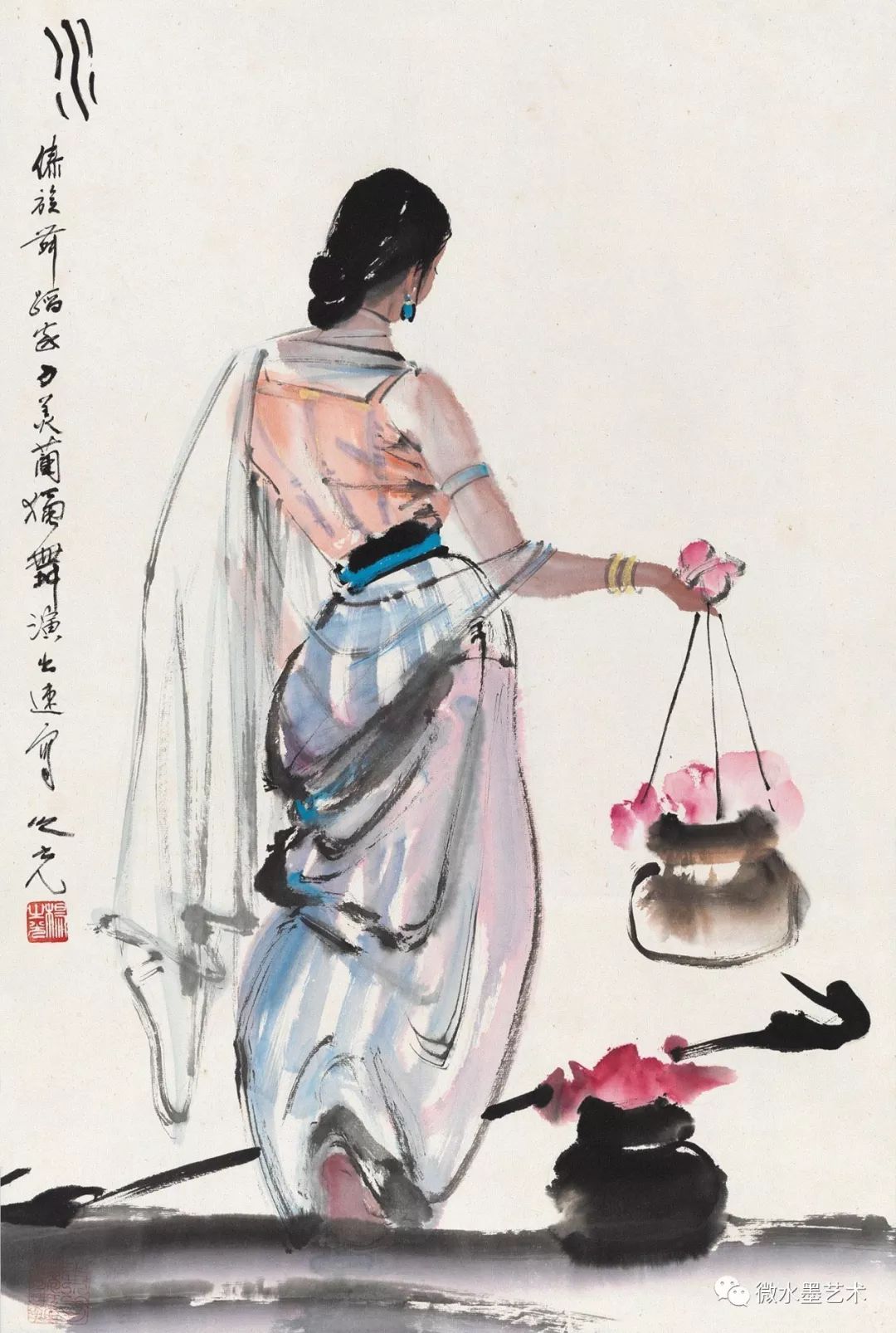 大师笔下女人婀娜背影谁好看
