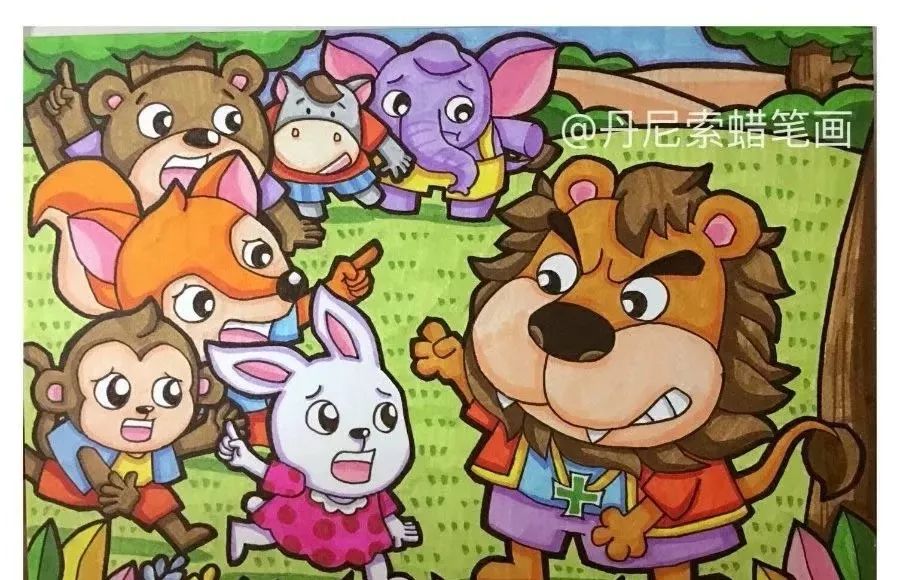 超实用的儿童简笔画素材100张这配色也太绝了赶快收藏备用