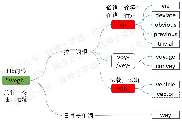 词根词缀法巧记考研英语词汇词根vi路