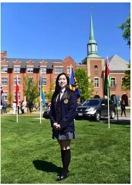 (王艺臻在加拿大高中ridley college)