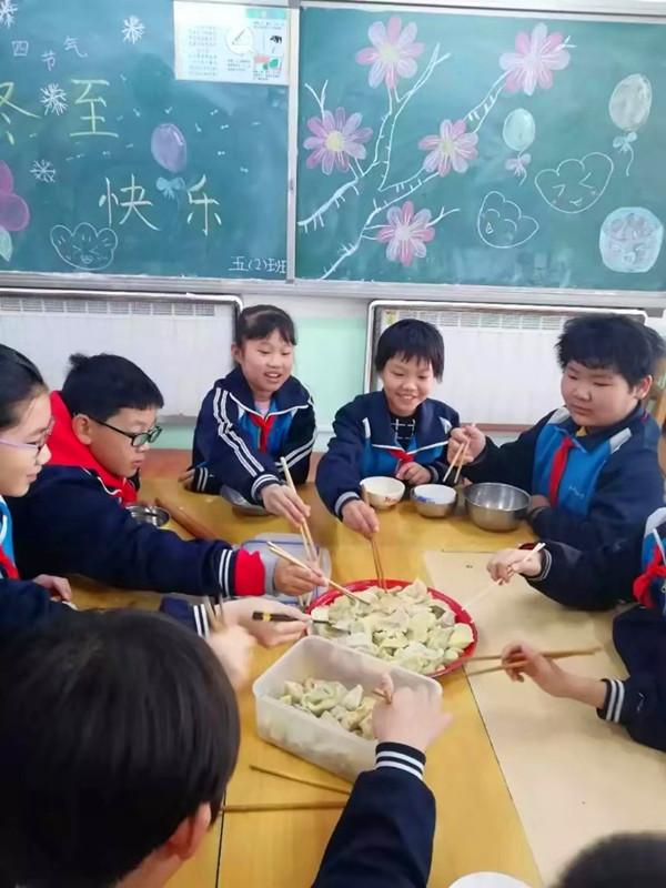 沧州市运河区西环路小学举办2019“庆冬至”主题活动(图3)