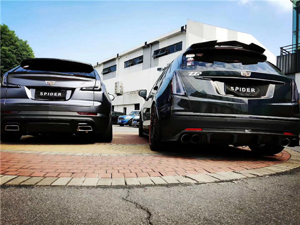 airbft李洋分享凯迪拉克xt5与xt4改装底盘升降效果