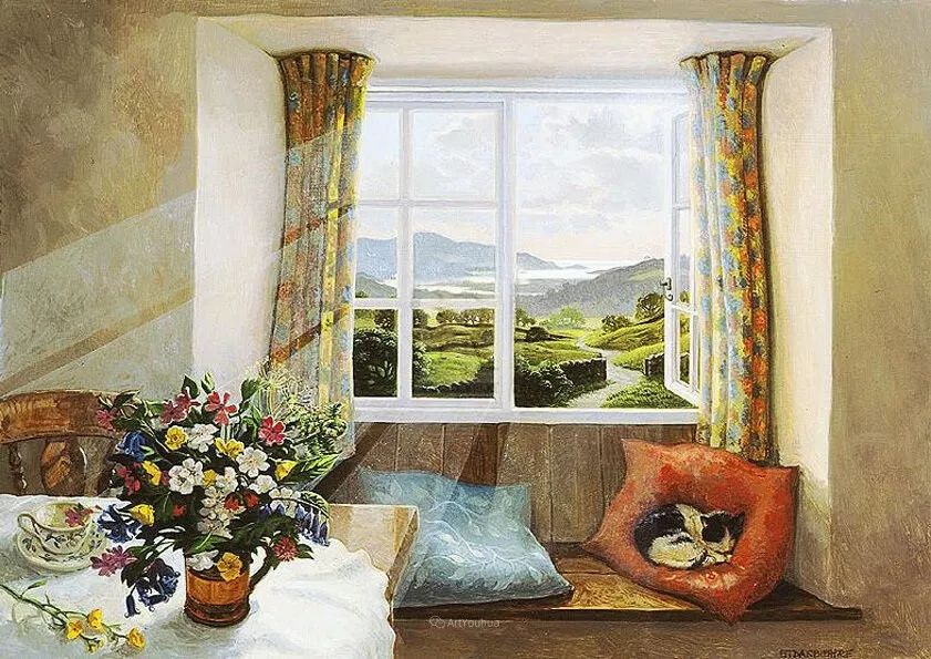 温馨的家英国画家stephenjohndarbishire