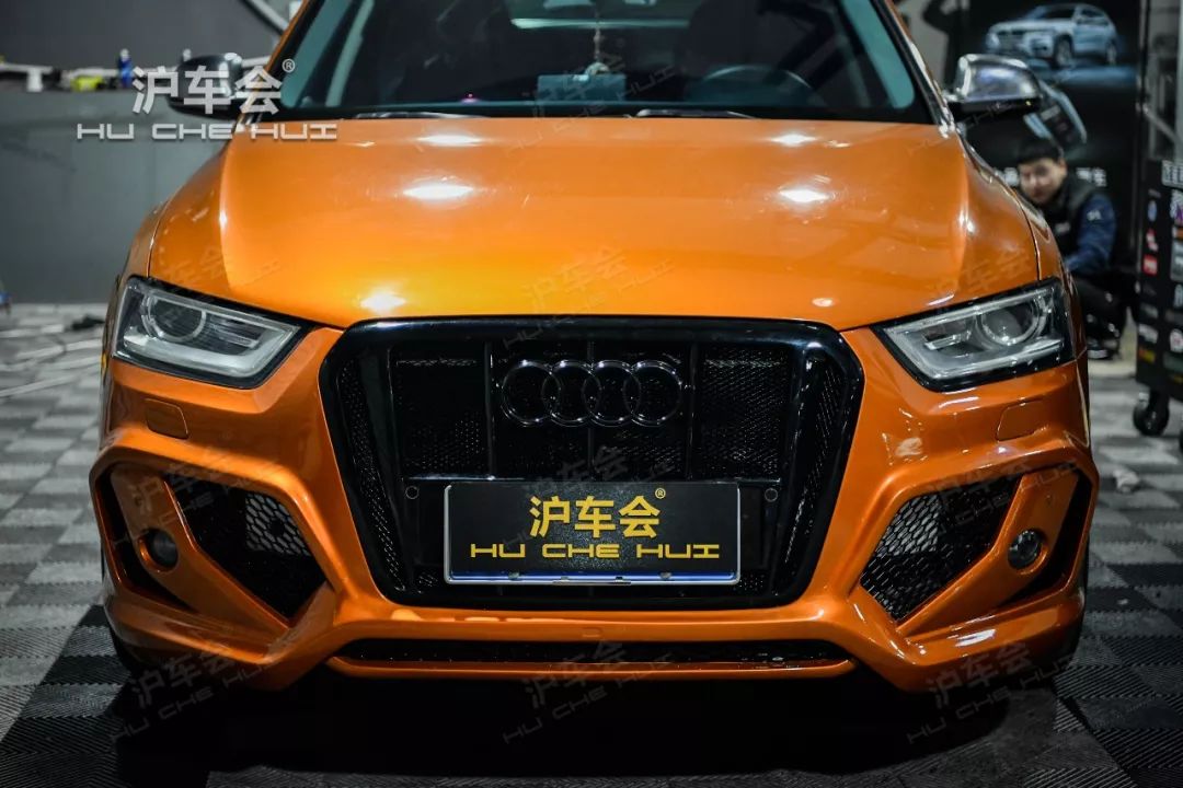 奥迪q3改装kw避震abt包围锻造轮毂