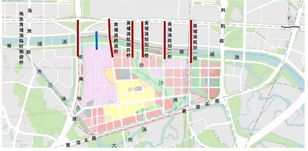 69平方公里;区位范围:地块位于琶洲岛南侧,北至黄埔涌,西至赤沙车辆段