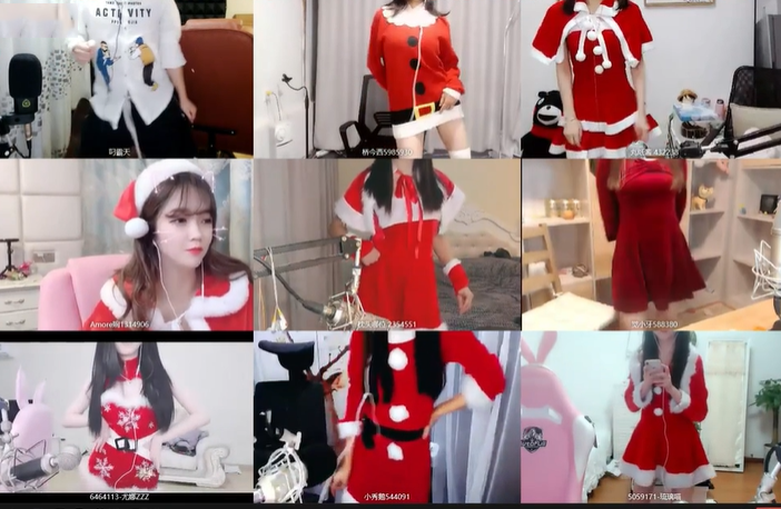 不过觉小牙昨日的圣诞cos十分不走心,仅用一件红色