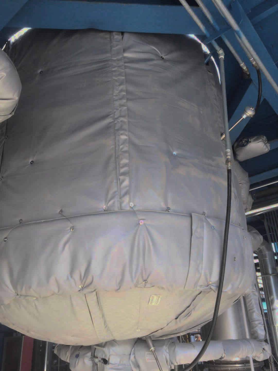 罐体保温套工业可拆卸式柔性保温新趋势